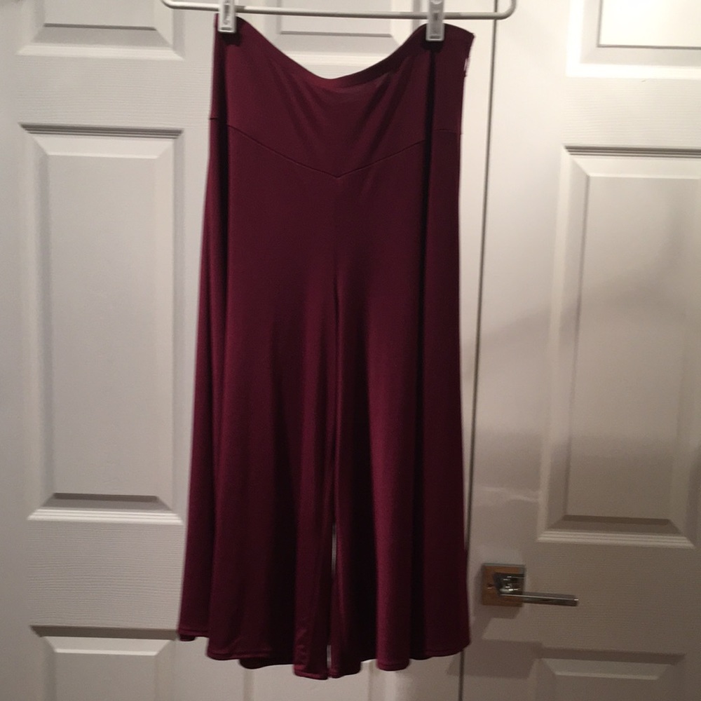 Raspberry Nine West Culottes